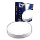 LED PLAFONJERA PANEL 12W 3000K CIP LUMAX LUMNP0 ZUTA KRUG NADGRADNI  1020LM